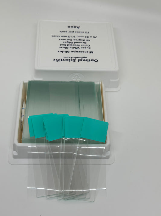 Charged Color Frosted Microscope Slides – Pack of 72